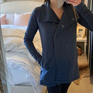 Lululemon long cardigan sweatshirt